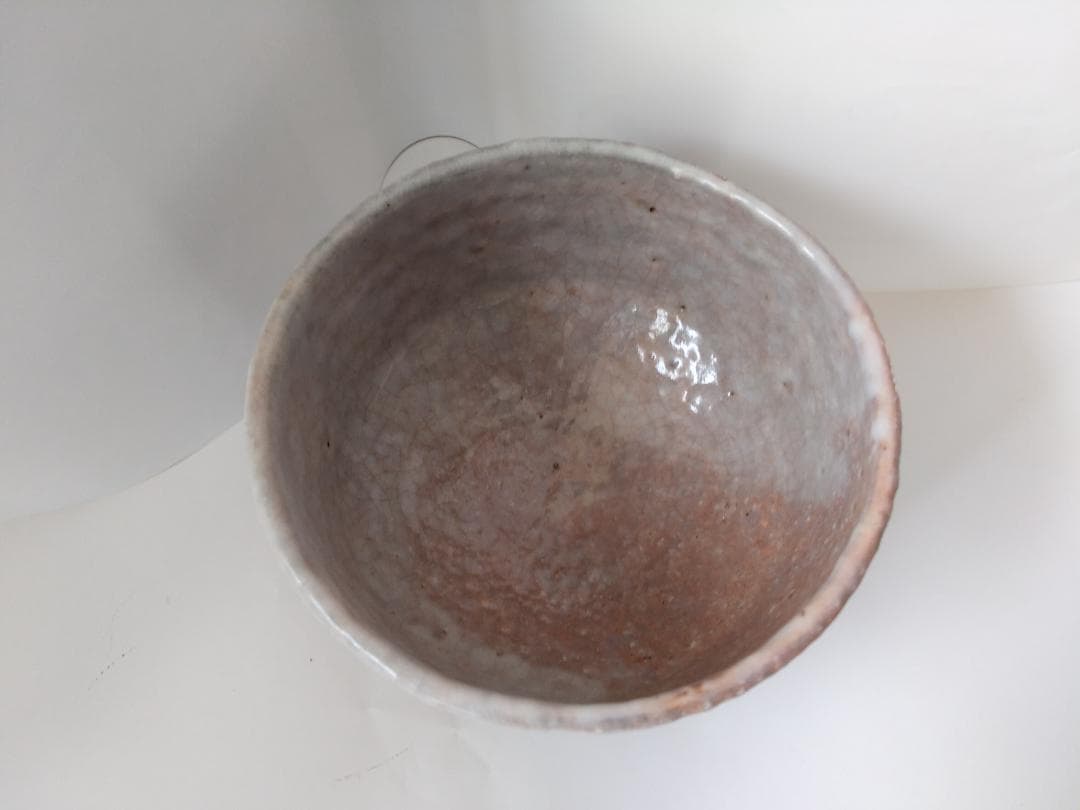 萩焼 兼田天寵山窯 七代 兼田三左衛門 萩茶碗 茶碗 共箱 栞 抹茶碗 美品