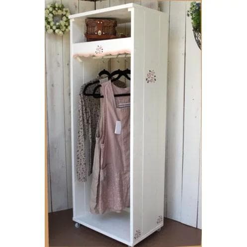 パーソナルハンガーラック　ローズ