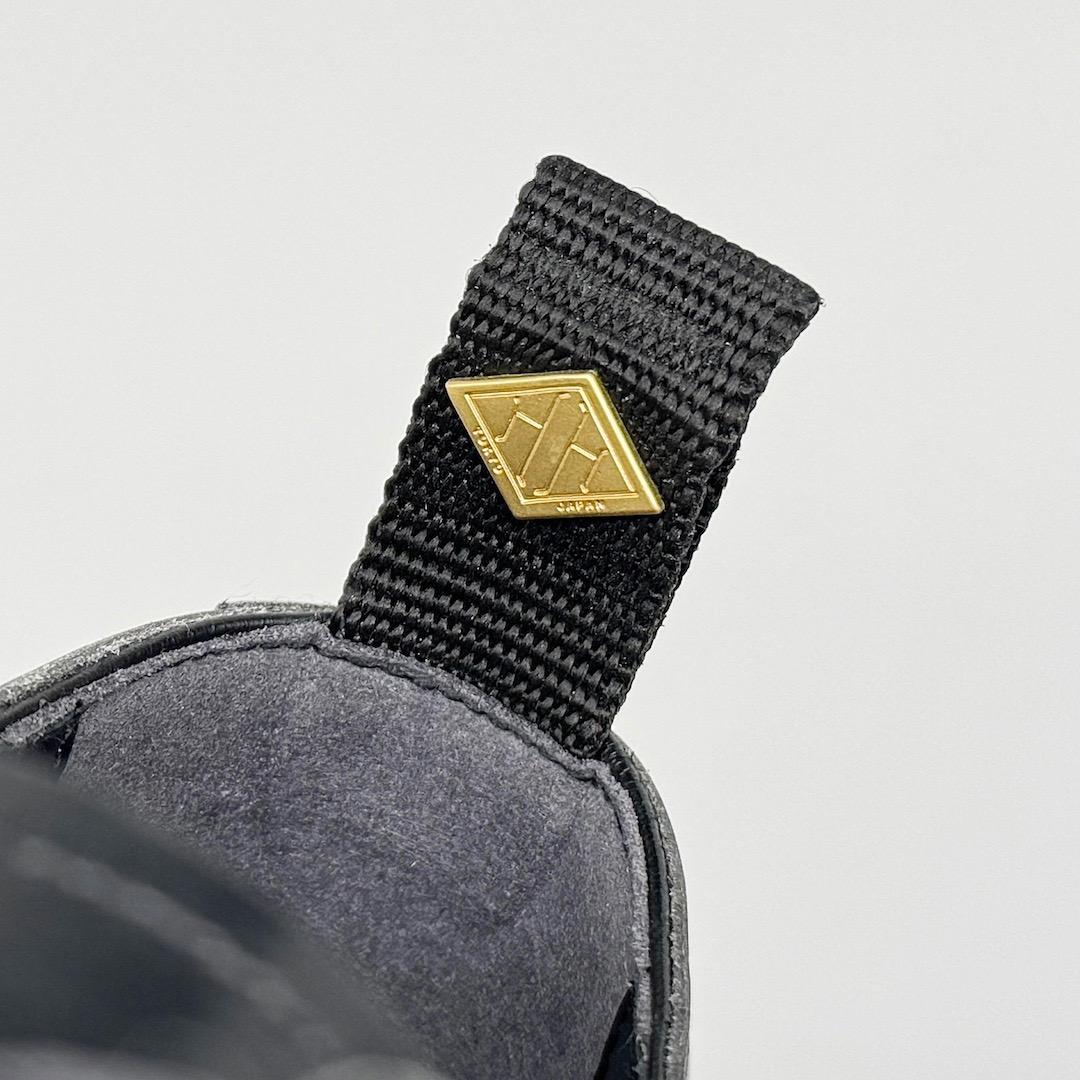 美品 WH ダブルエイチ WHS0010 ドレスシューズ 6 ブラック 革靴