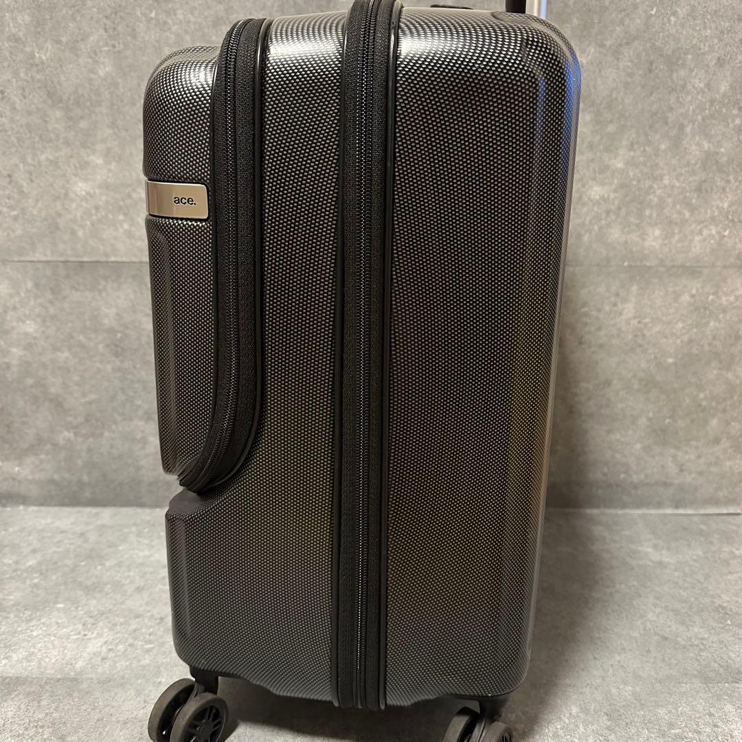 ace. パリセイド　キャリー　スーツケース　36L フロントオープン