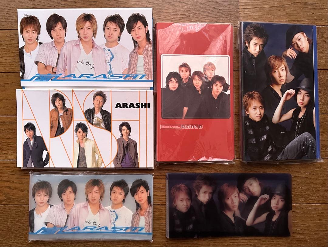 嵐 会報No.1〜87 会報ファイル チケットホルダー 10周年記念品