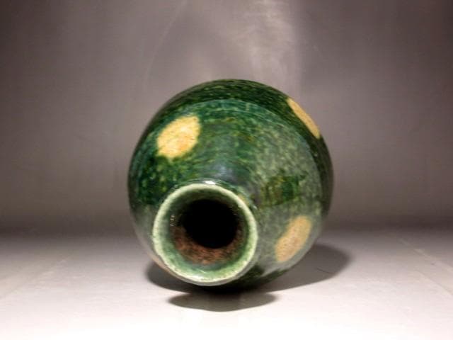 (期間限定セール！）北大路魯山人　織部徳利　黒田陶々庵極めの逸品　r268