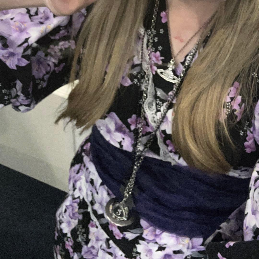 浴衣ドレス 紫 y2k ギャル