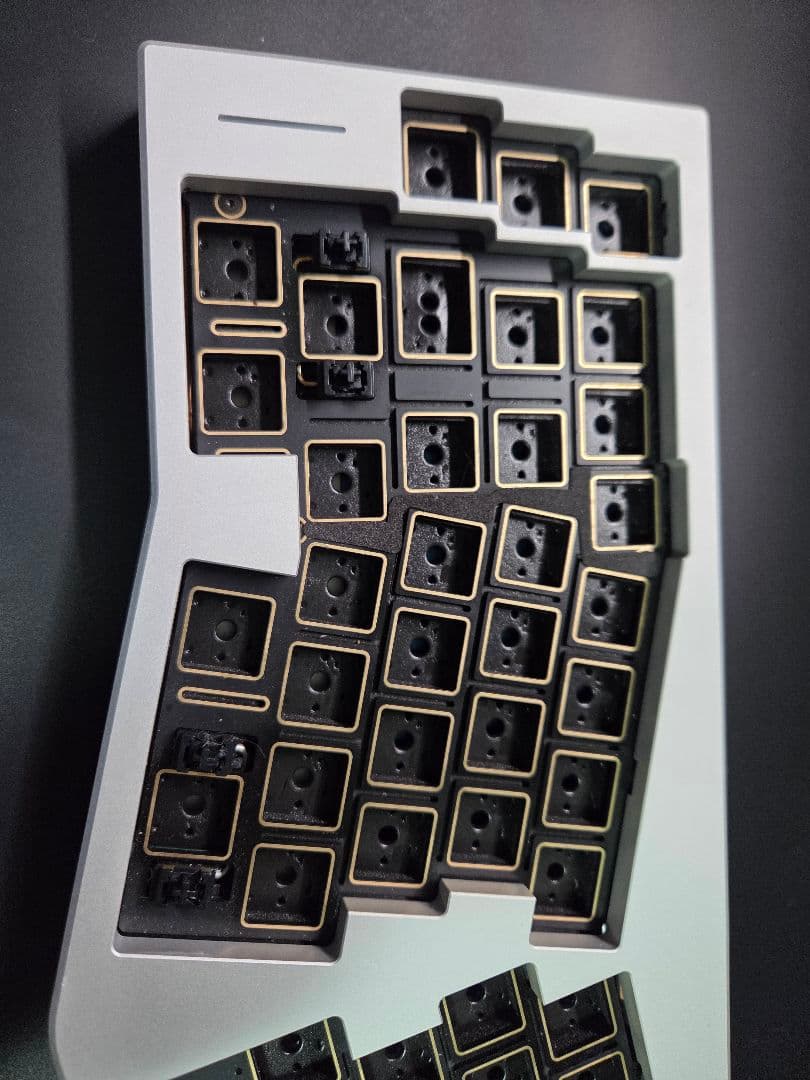 OwLab Spring Gray アリス配列 自作キーボード　ケース純正外品