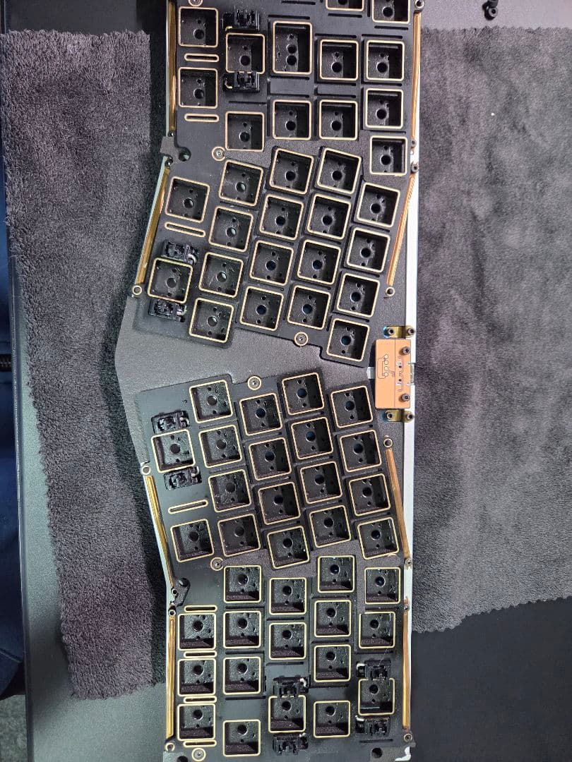 OwLab Spring Gray アリス配列 自作キーボード　ケース純正外品