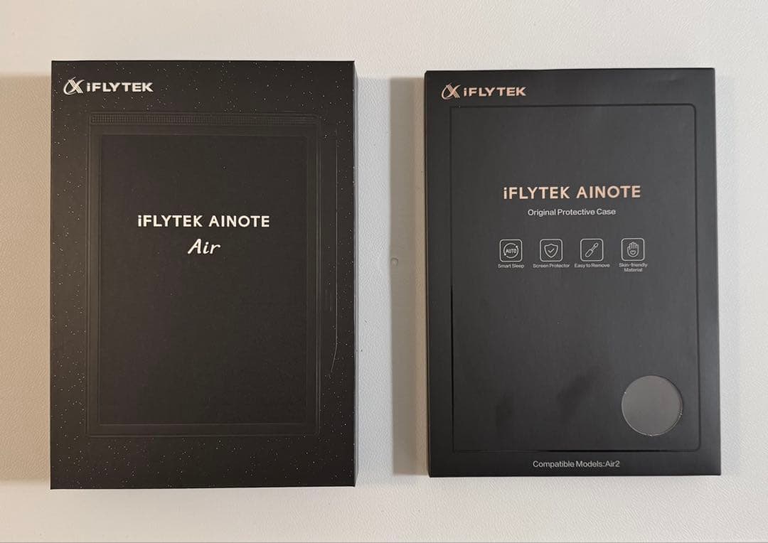 iFLYTEK AINOTE Air2 本体、ペン（替芯付）、カバーのフルセット
