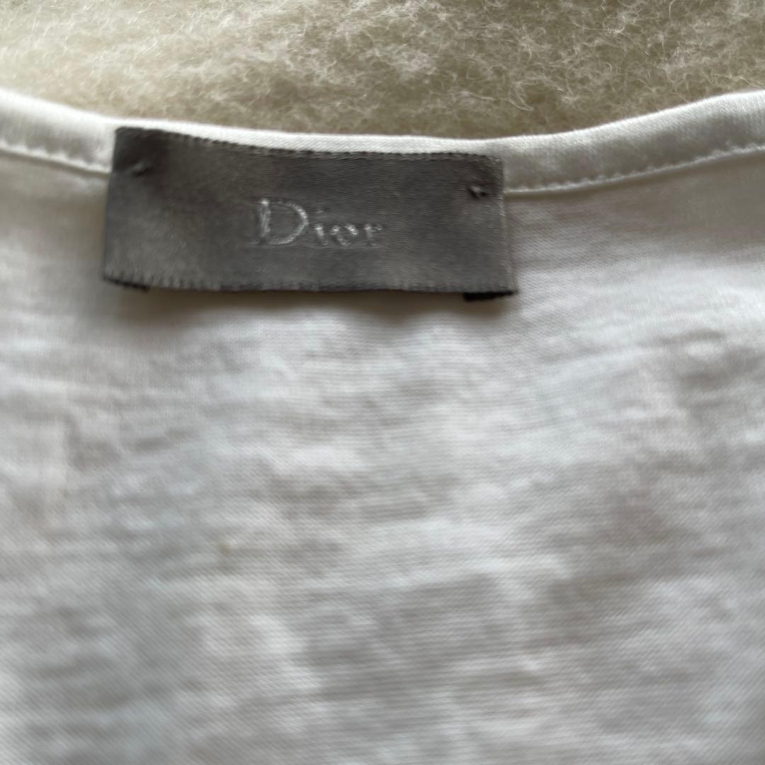 DIOR HOMME Tシャツ Lサイズ 矢印プリント エディ期