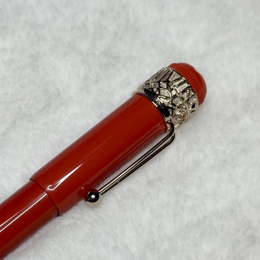 モンブラン ボールペン ヘリテイジコレクション スパイダー コーラル