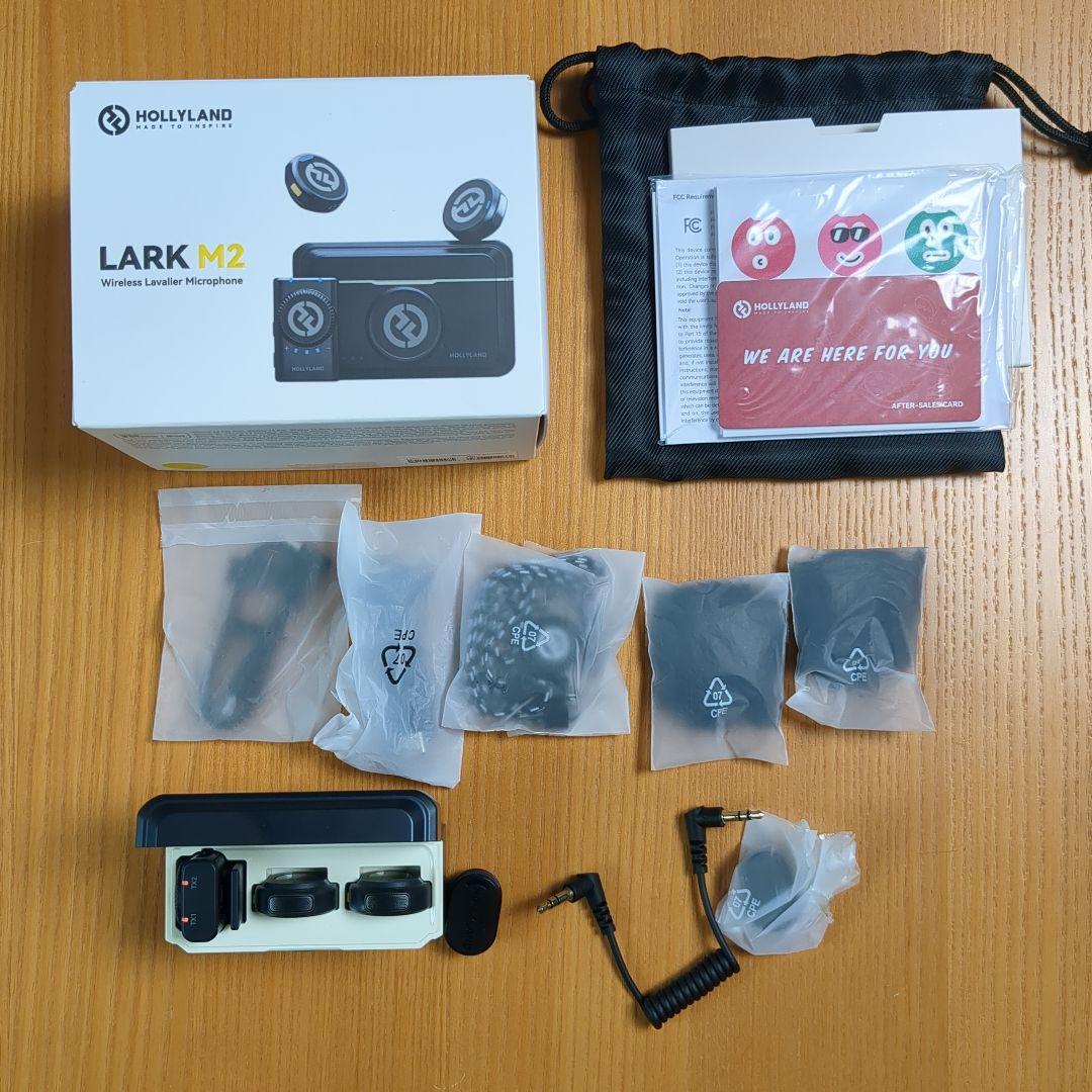 【美品・即使用可】Hollyland Lark M2　カメラ用