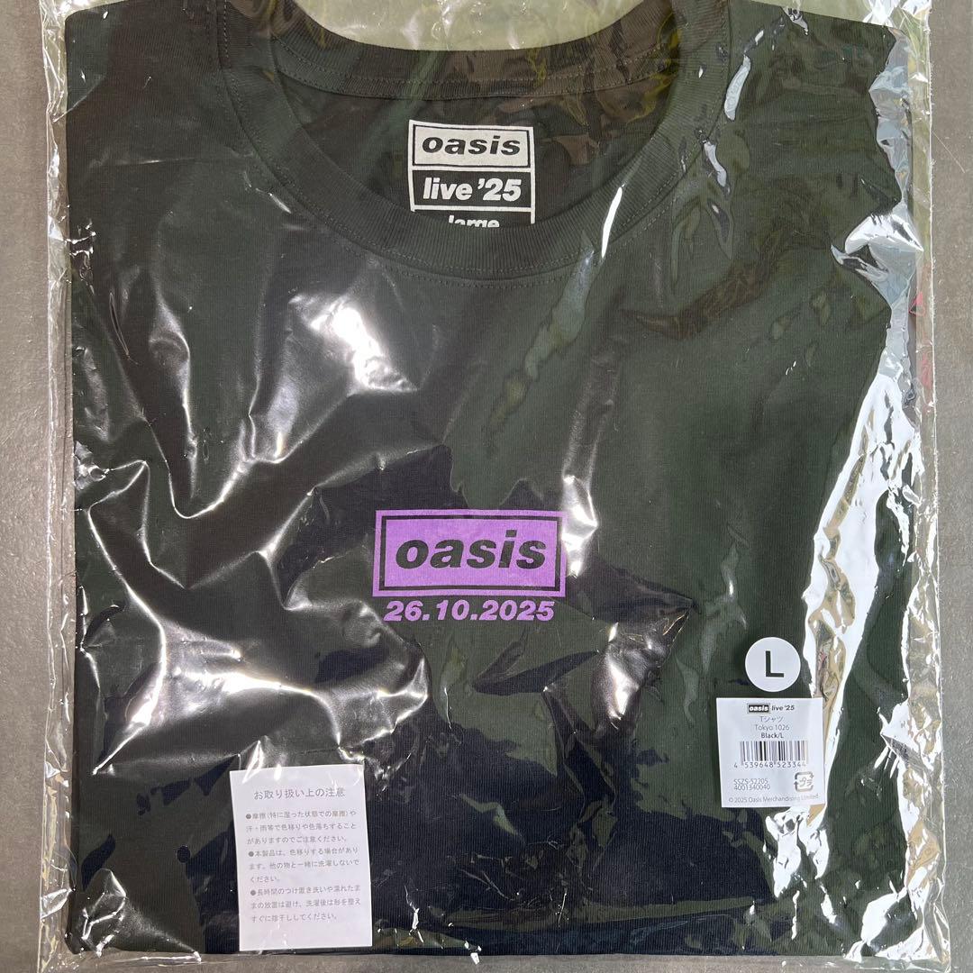 oasis 10/26 限定 Tシャツ Tokyo 東京 日本公演 オアシス L