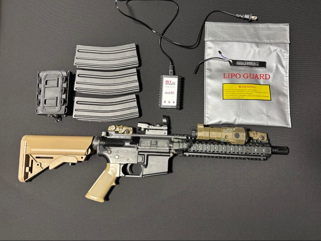 東京マルイ 次世代M4 MK18 mod.1 カスタム 電動ガン オマケ付き