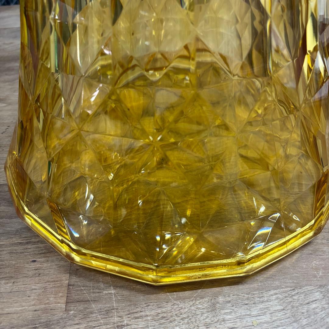 【正規品】 Kartell カルテル Stone ストーン スツール イエロー