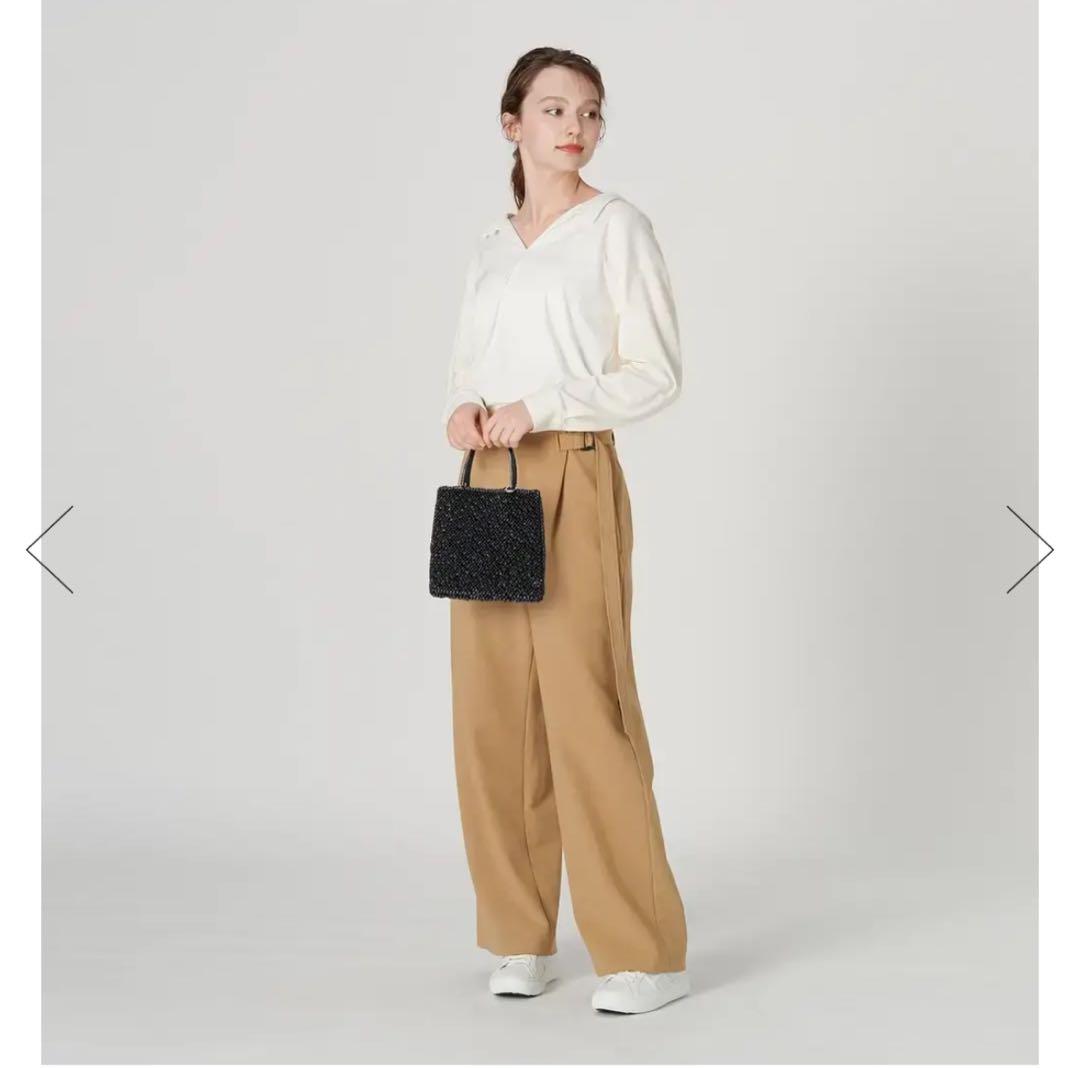 アンテプリマ ワイヤーバッグ スタンダードスクエアミディアム　ブラック新品