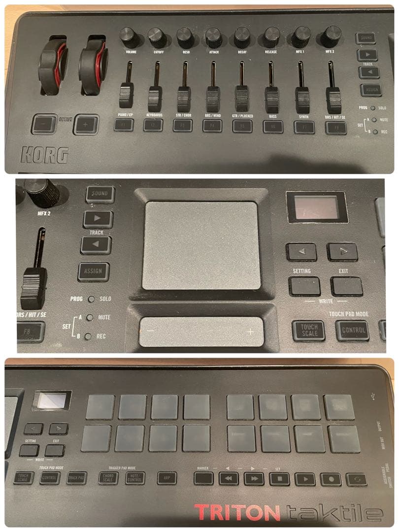 KORG TRITON taktile-49 MIDIキーボード