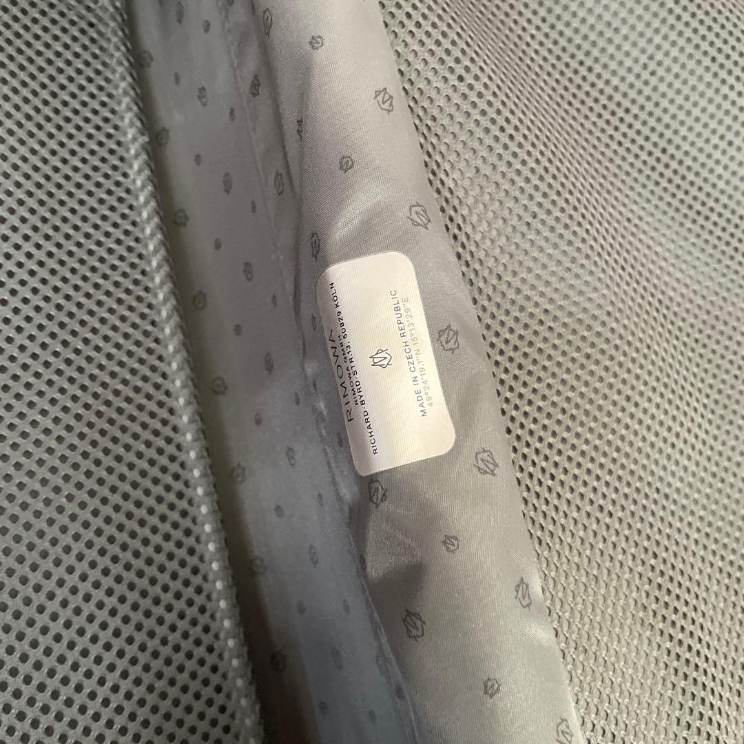 生涯保証 美品 RIMOWA ESSENTIAL キャビン 純正カスタムホイール