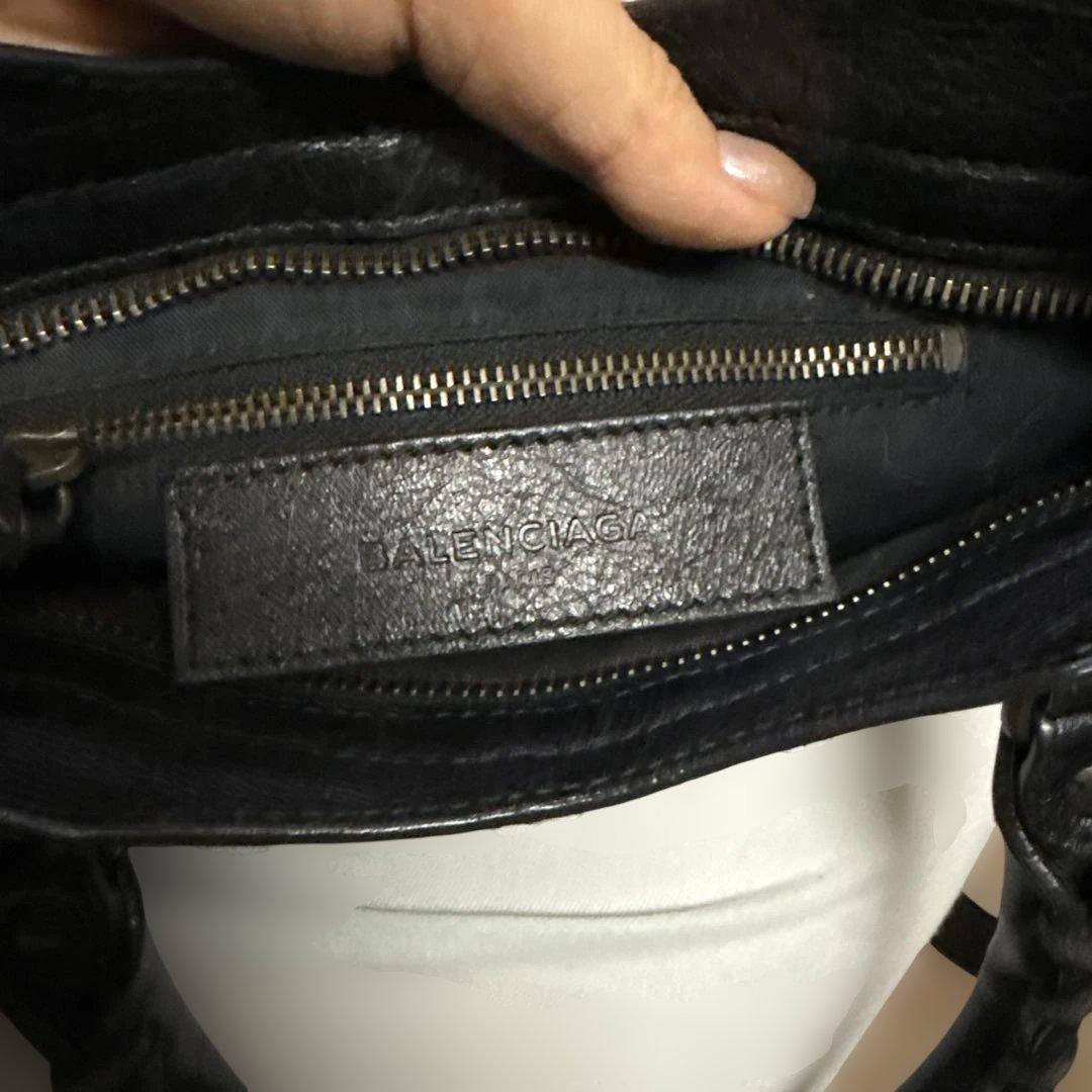 バレンシアガ ミニシティ（ミニ・モーターサイクルバッグ） ブラック