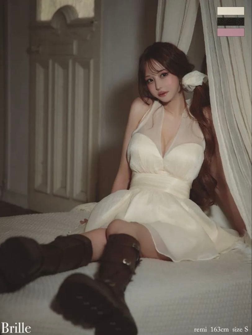 Brille Lune de brille mini dress Sサイズ