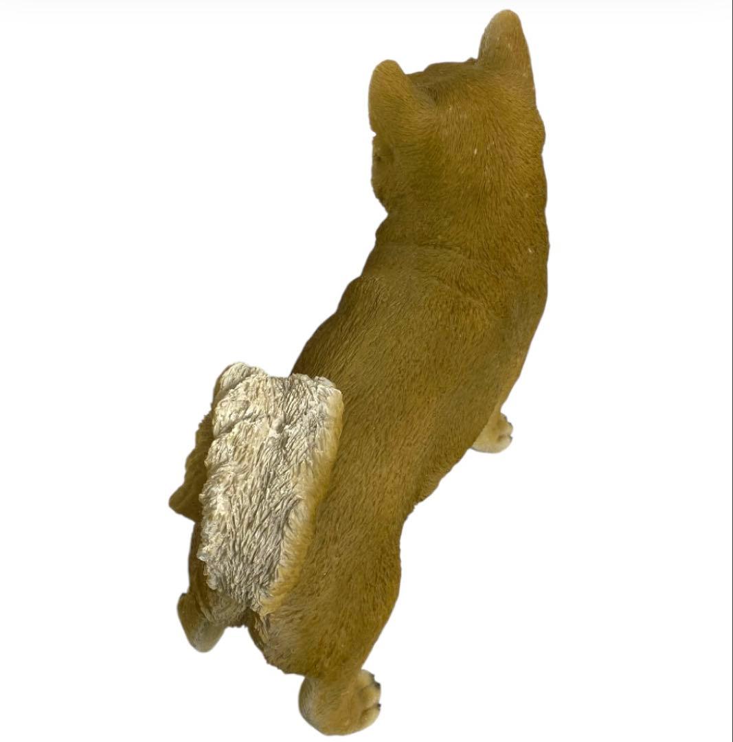 リアル！本物そっくり！ 等身大！？ 柴犬　置物　25オ411