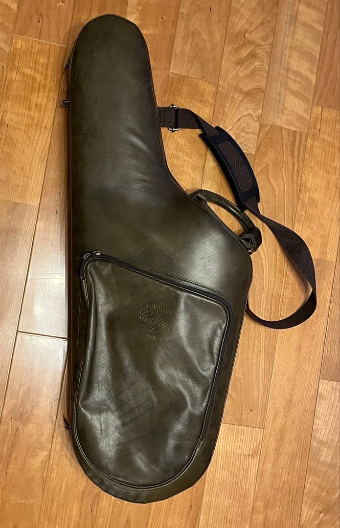 ヒロ　テナーサックス フライトケース レザー ヤマハ 本革