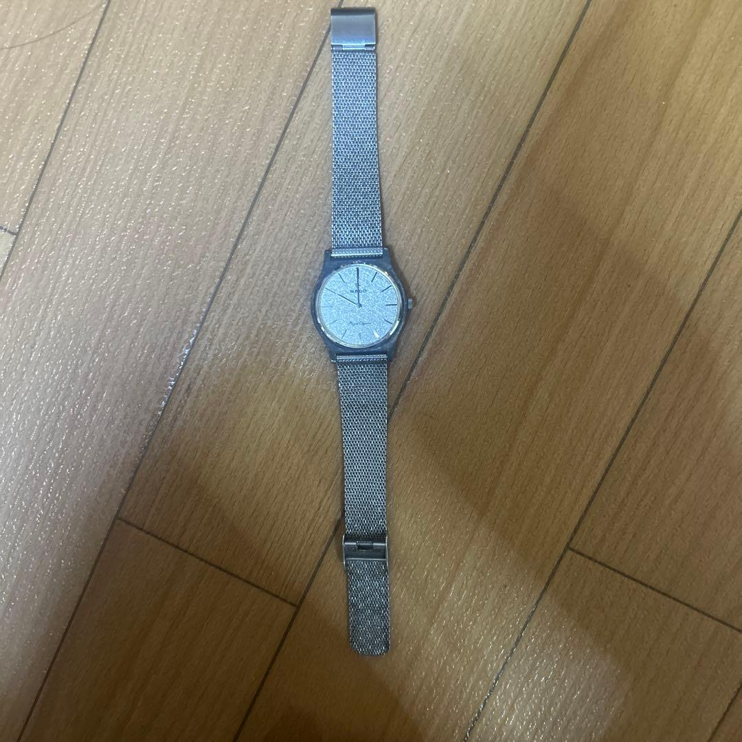 G*i様 RADO 手巻き時計 シルバー メッシュバンド