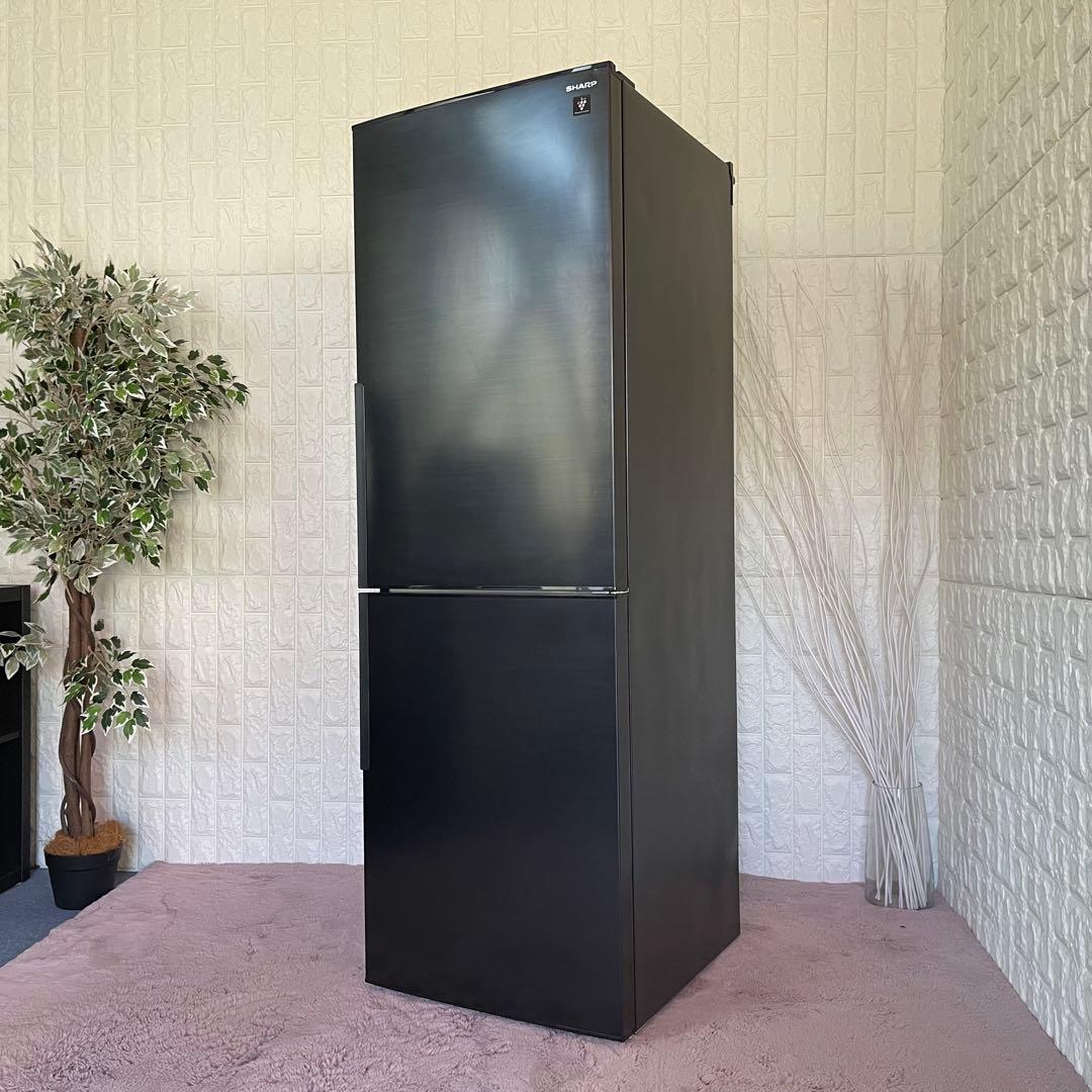 よよ ✨設置まで❗️シャープ　冷蔵庫　SJ-PD31H-B 美品