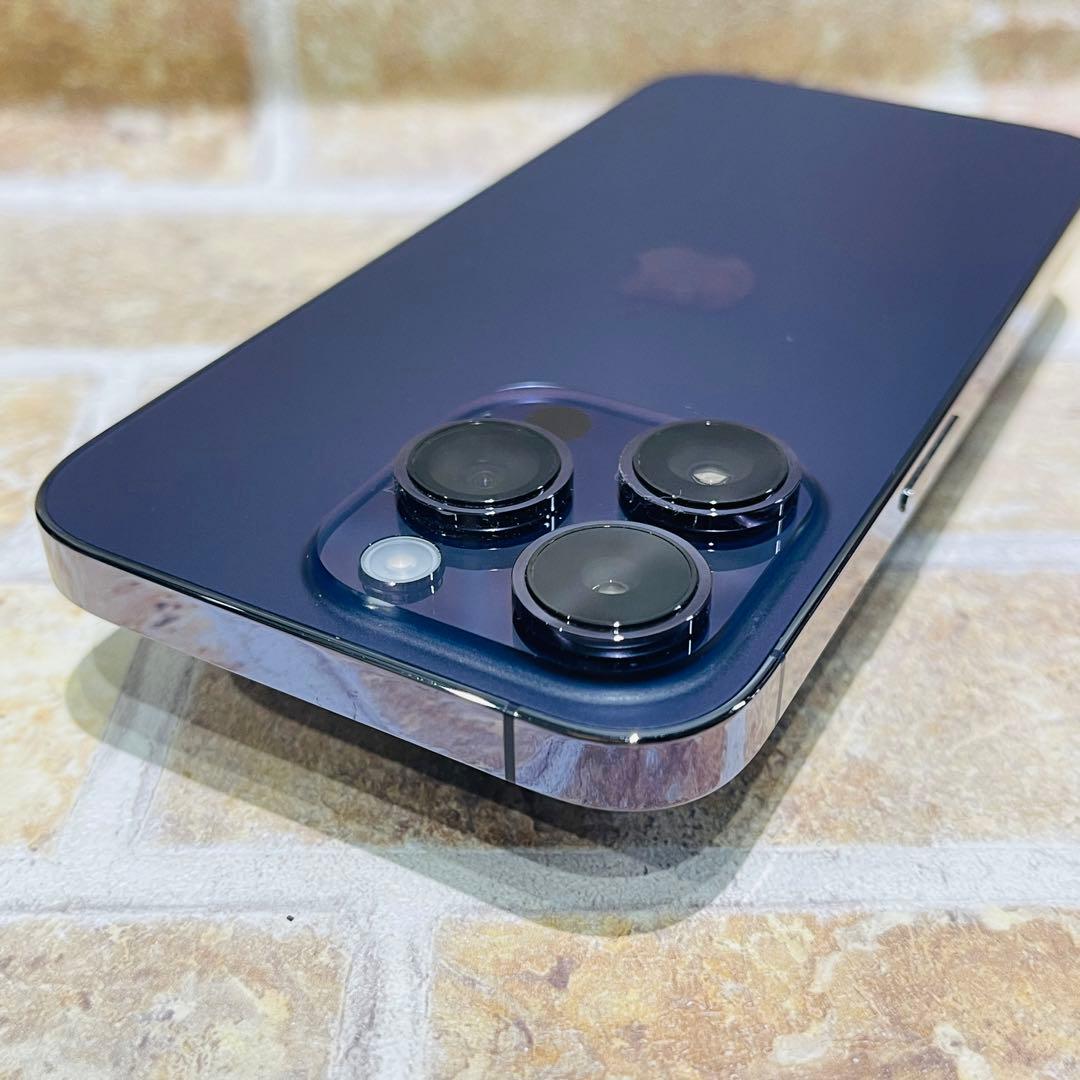 SIMフリー iPhone14Pro 256GB ディープパープル 電池良好