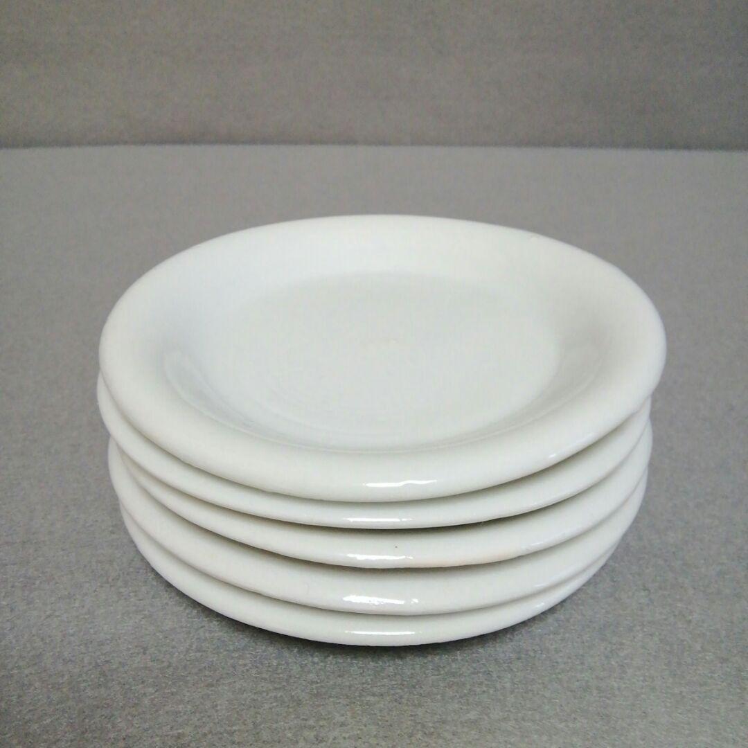 古伊万里　白磁皿　5枚組