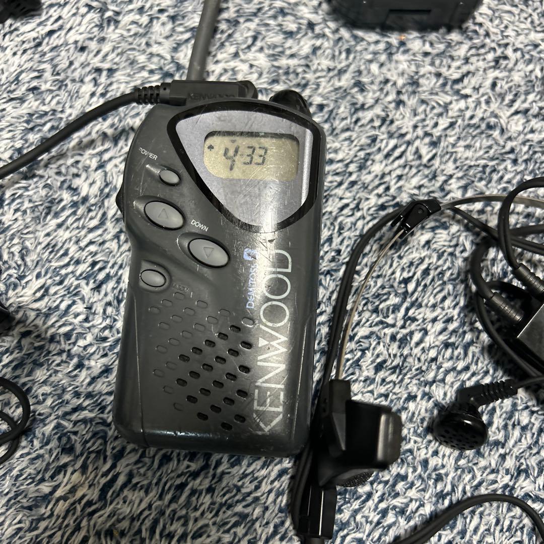 ケンウッド　トランシーバー　3台　ubz-lf9 ヘッドセット　hmc-3