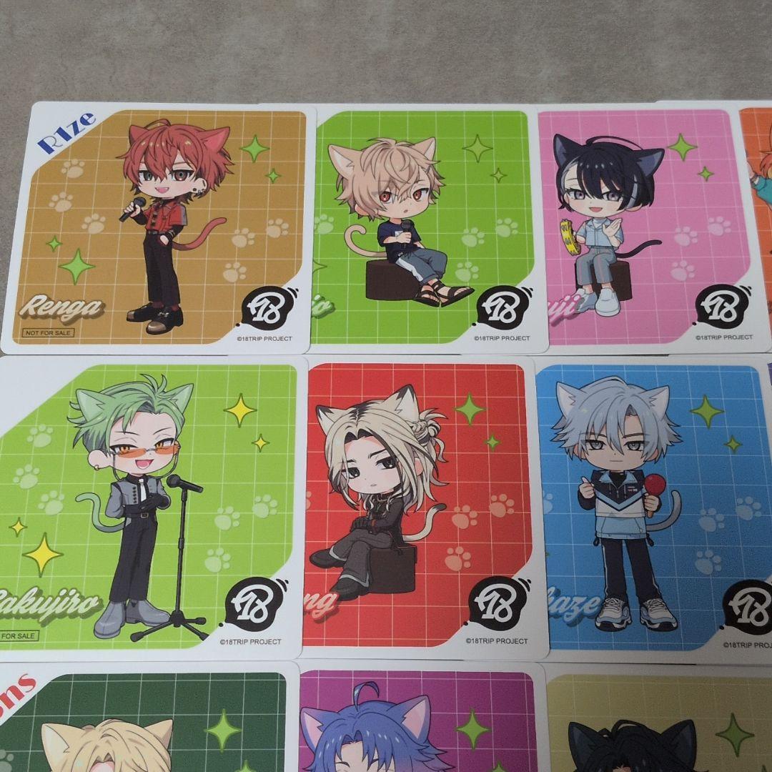 非売品 18TRIP エイトリ カラオケまねきねこ コースター コンプリート ★