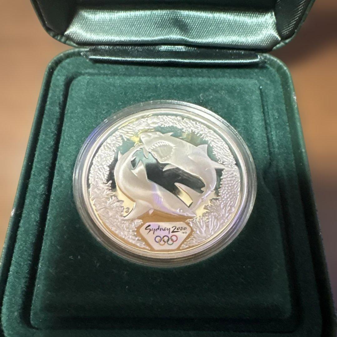 シドニー2000オリンピック 銀貨 1オンス