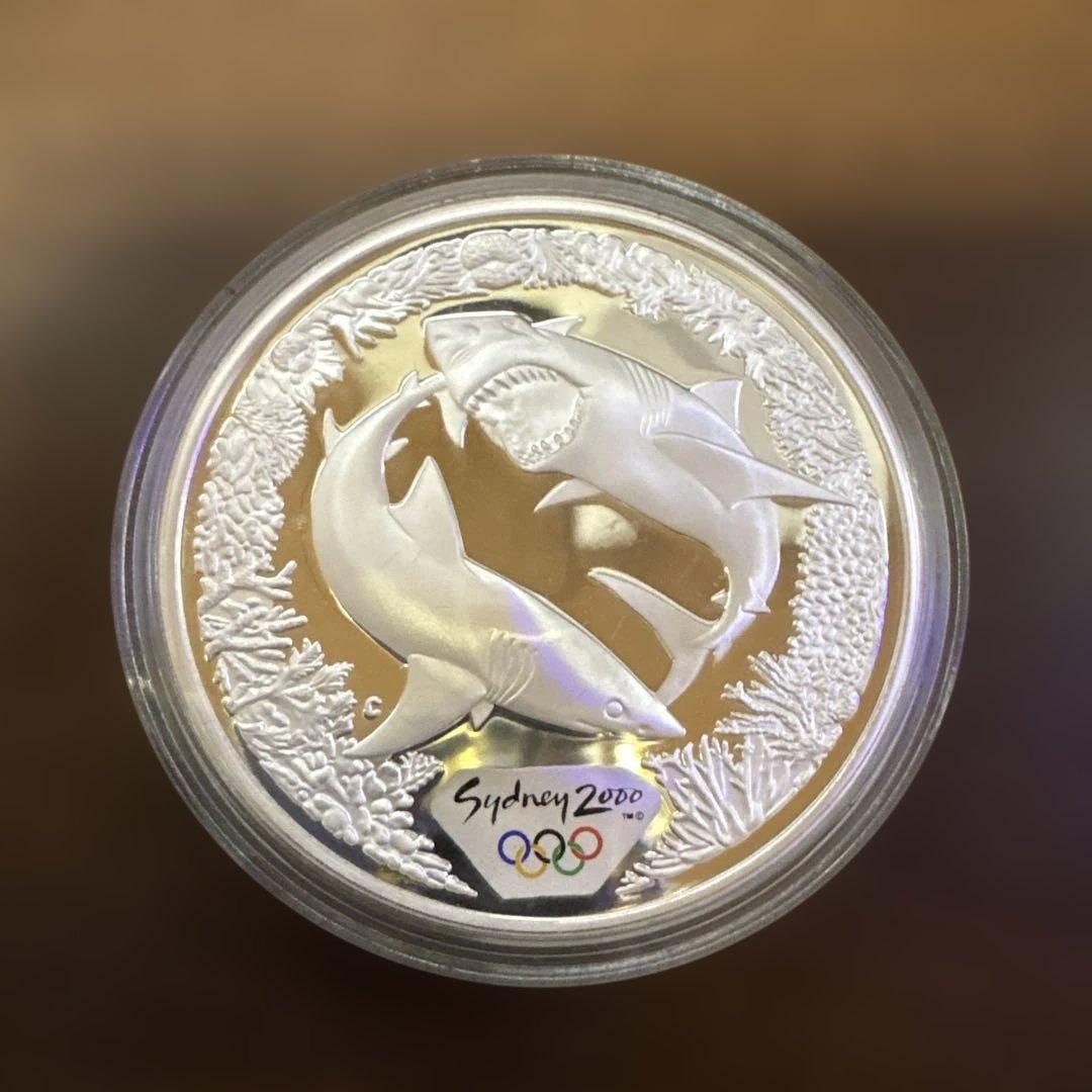 シドニー2000オリンピック 銀貨 1オンス
