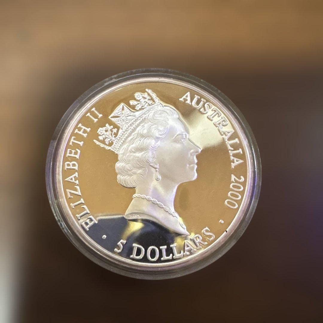 シドニー2000オリンピック 銀貨 1オンス