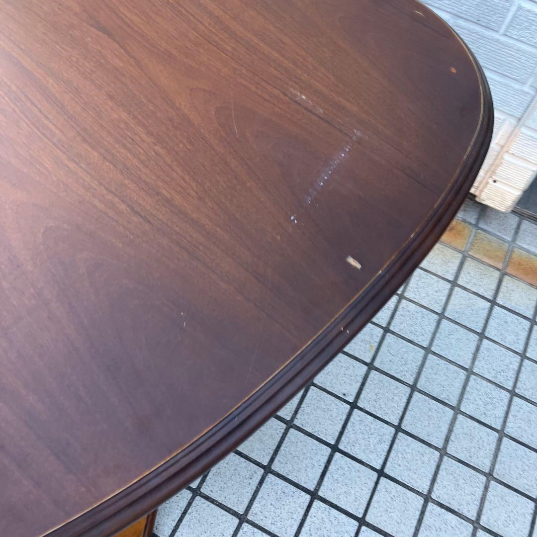 北欧レトロ カリモク 大型 木製ダイニングテーブル ビンテージ ヴィンテージ