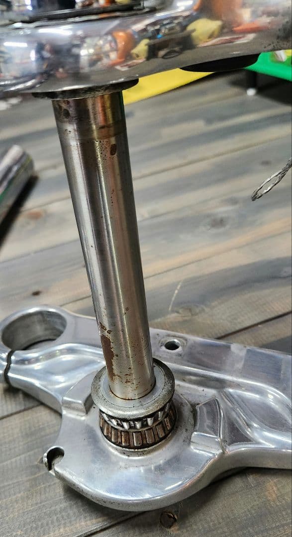 ハーレー　ダイナフロントフォーク　　　　　　トリプルツリー　セット　#無事故品