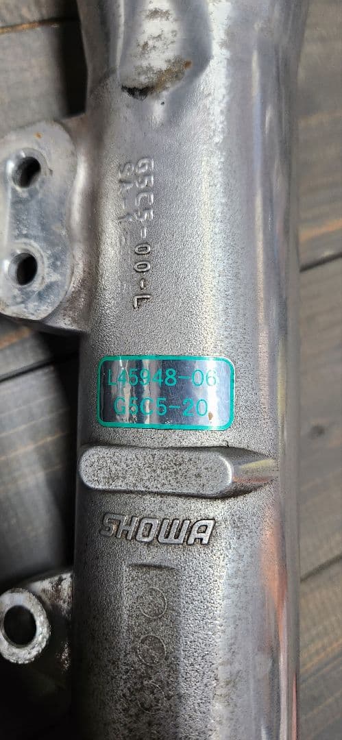 ハーレー　ダイナフロントフォーク　　　　　　トリプルツリー　セット　#無事故品