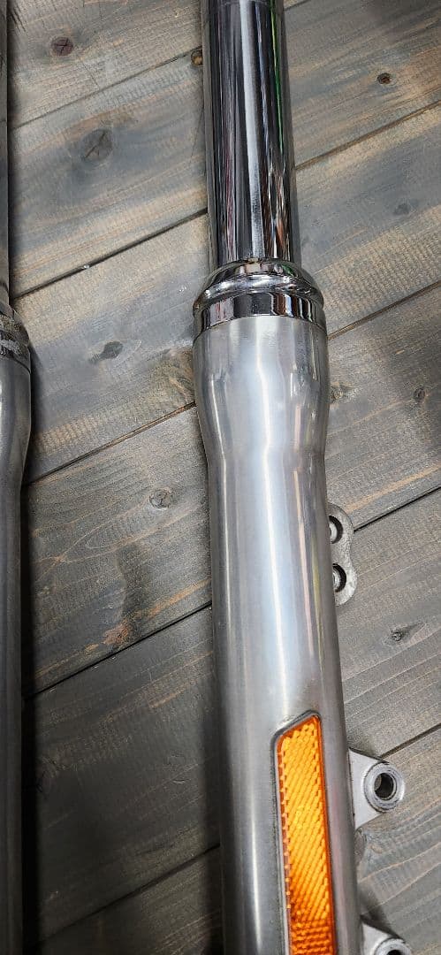 ハーレー　ダイナフロントフォーク　　　　　　トリプルツリー　セット　#無事故品