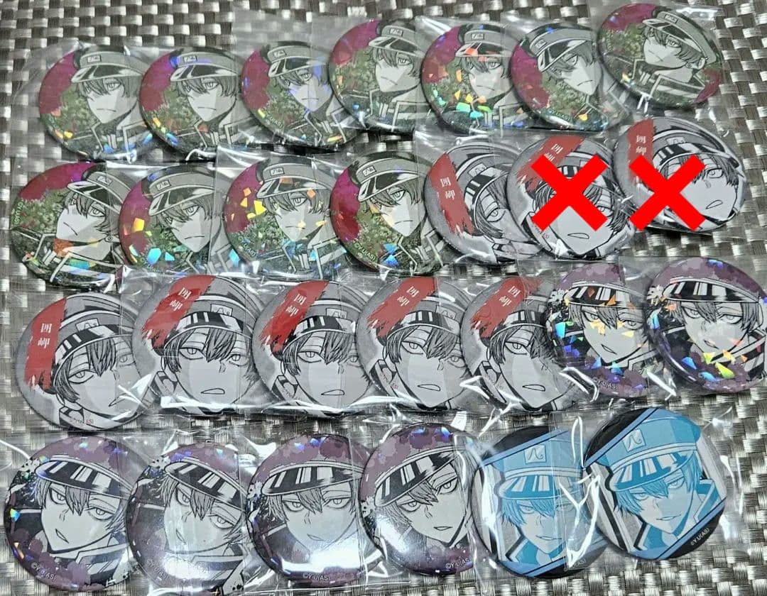 桃源暗鬼 囲岬 缶バッジ まとめ売り 25点