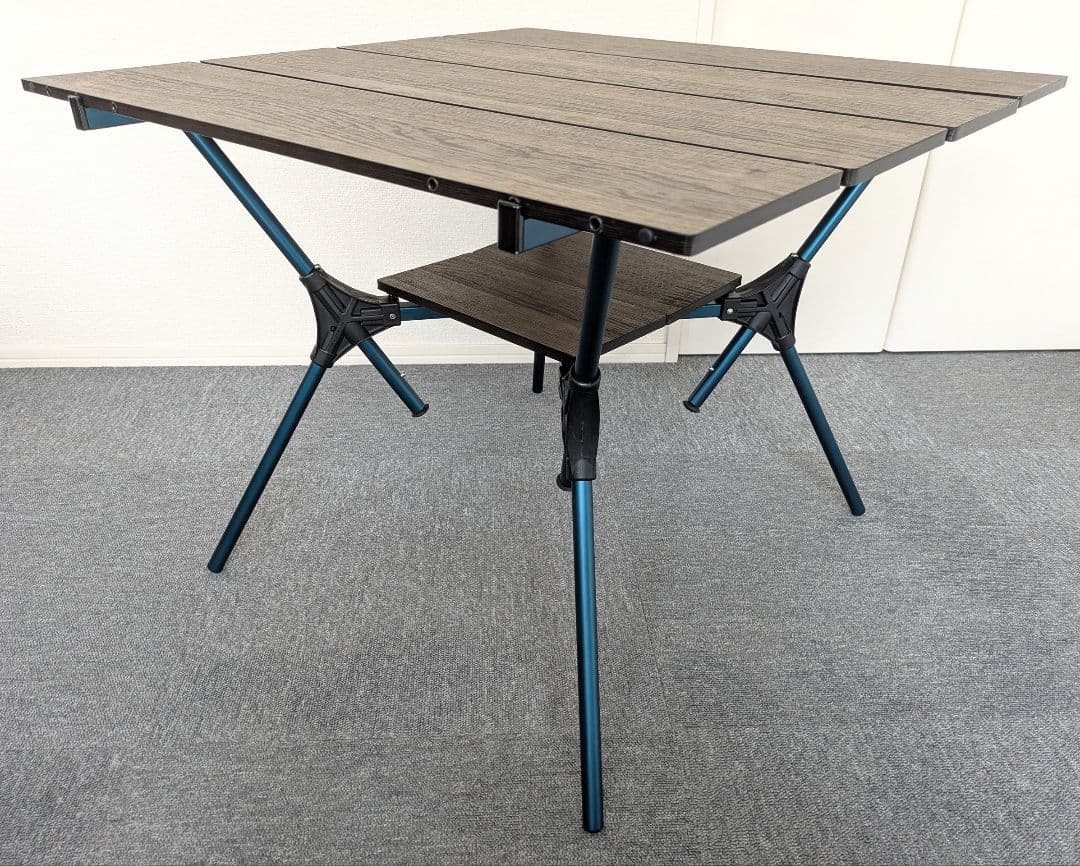 モンベル　マルチフォールディングテーブル　テーブルボード付き　オーク　（美中古）