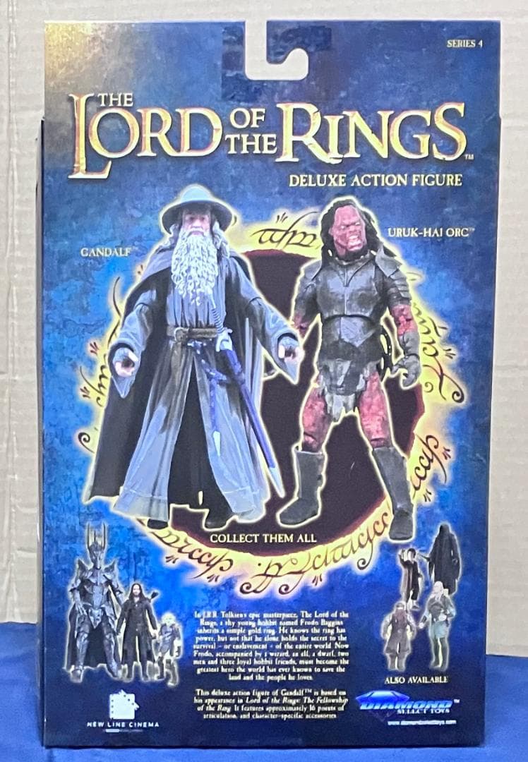 新品未開封『ガンダルフ』ロードオブザリング アクションフィギュア