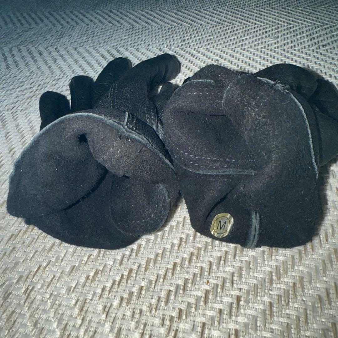 LAMP GLOVES SHORTY BLACK ランプグローブス