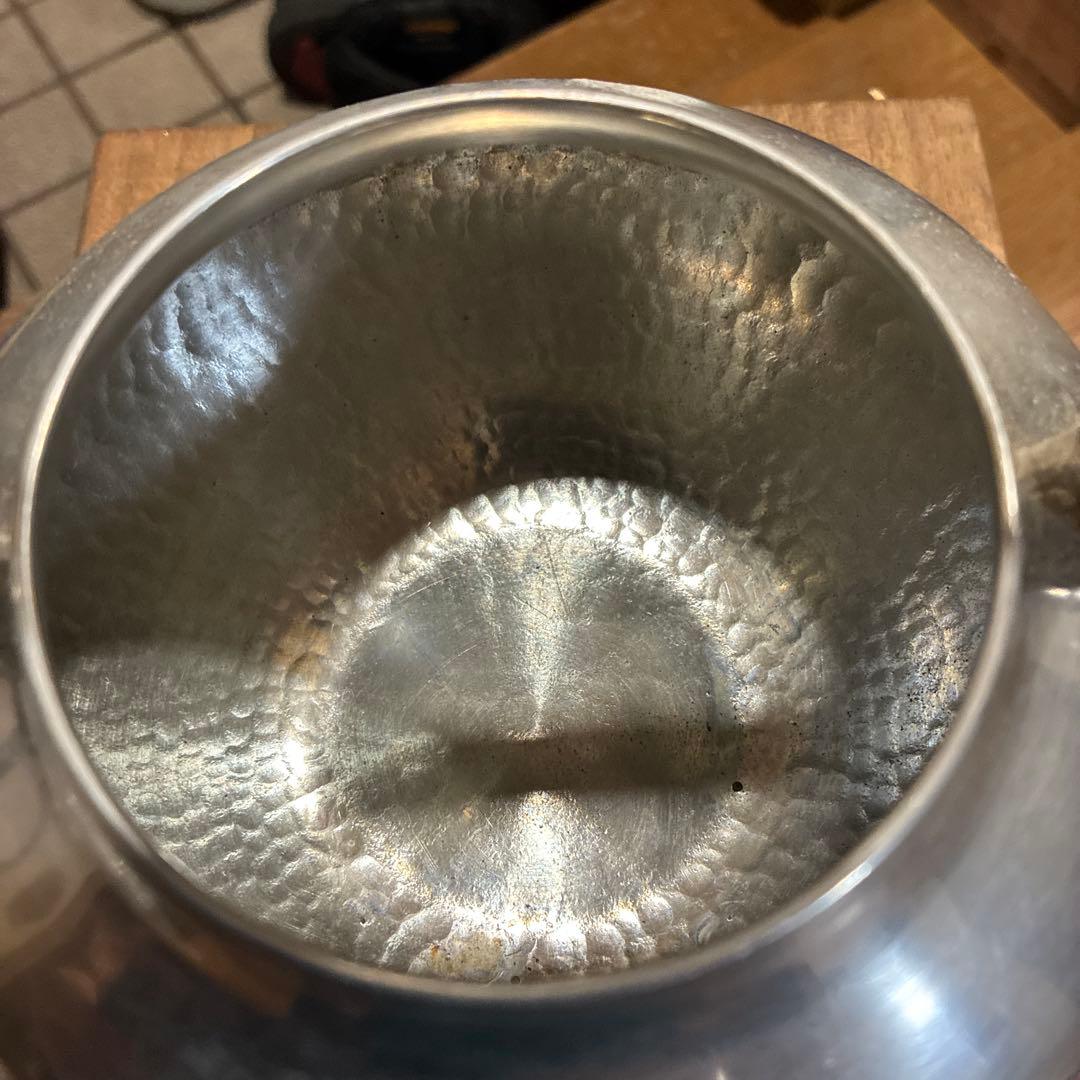 ‼️ビンテージ昭和レトロ‼️鎚起銅器　銅湯沸　鎌倉山の旧家から出てきました