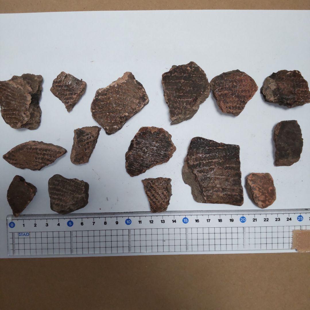 ★本物の縄文土器★(新潟県出土)①、15点