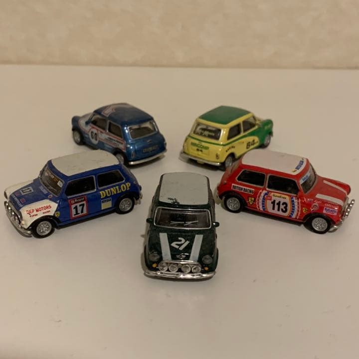 ミニクーパーのミニカー コレクション