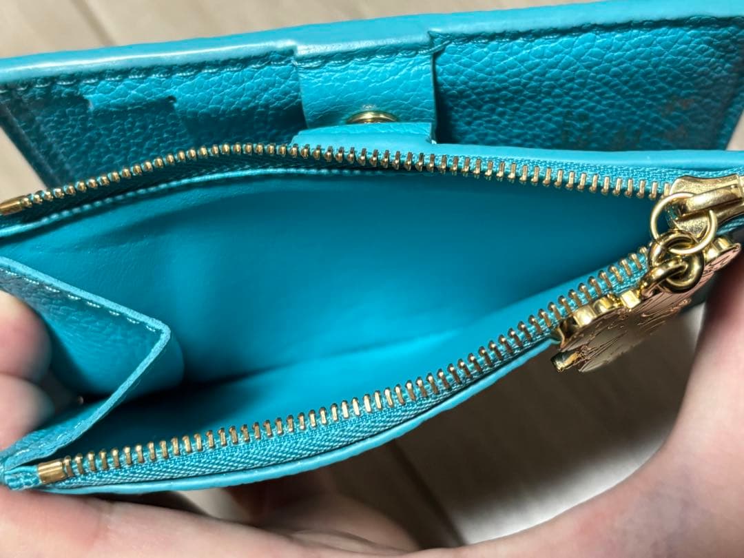 ルイヴィトン×村上隆　ポルトフォイユ・リサ ブルー