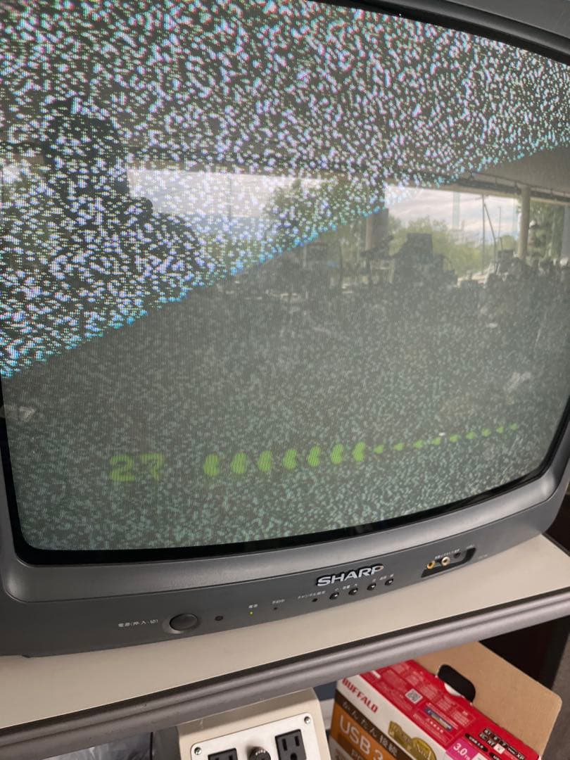 SHARP シャープ　カラーテレビ　20C-M6 96年製　動作確認済み