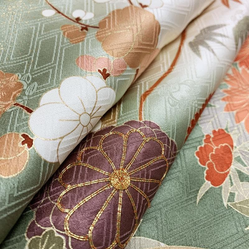 512z34.507u21☆吉澤友禅 吾妻徳穂 振袖 鈴乃屋 作家物 小柄☆美品