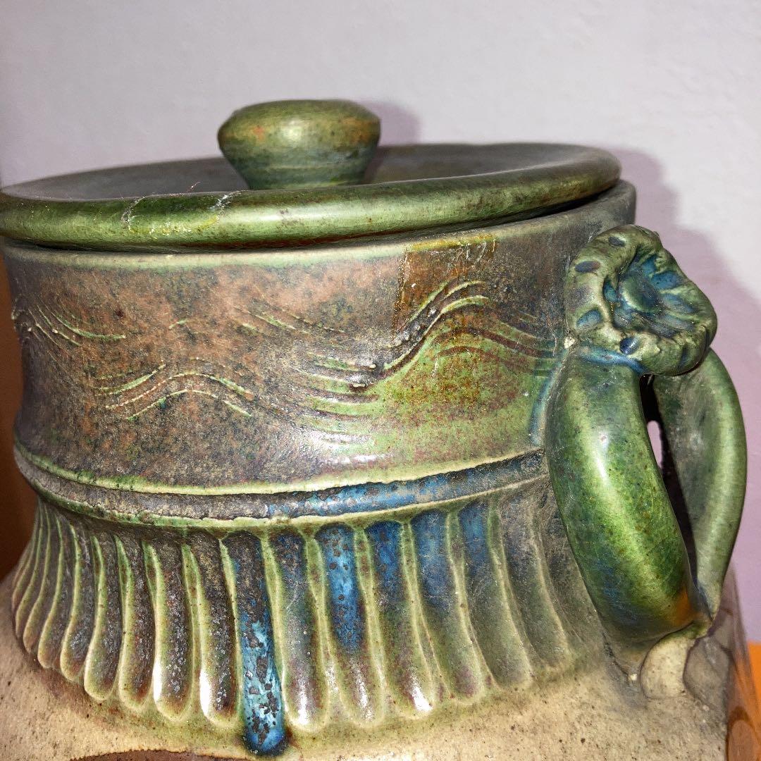 織部　江戸後期　古美術