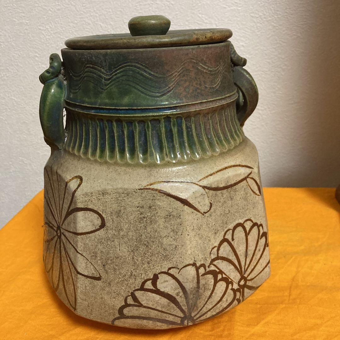 織部　江戸後期　古美術