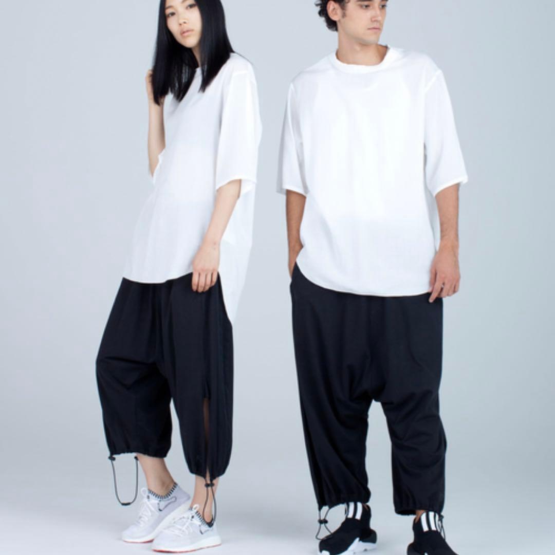 Y-3 サルエルパラシュートパンツ　ブラック　Mサイズ　ヨウジヤマモト