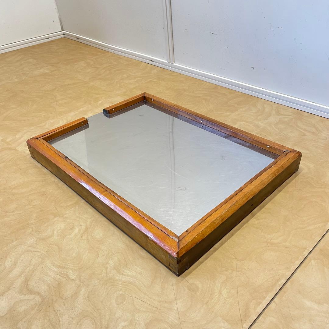 木枠ストーブ台① ビンテージ アンティーク レトロ 飾り台 花台